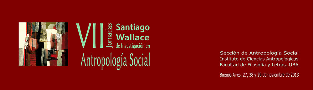 VII Jornadas de Investigación en Antropología Social