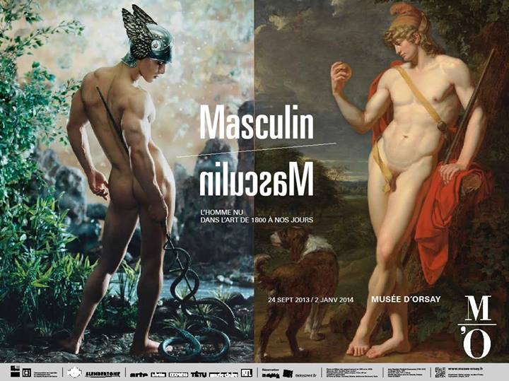 Masculino / Masculino. El hombre desnudo en el arte de 1800 hasta la actualidad.